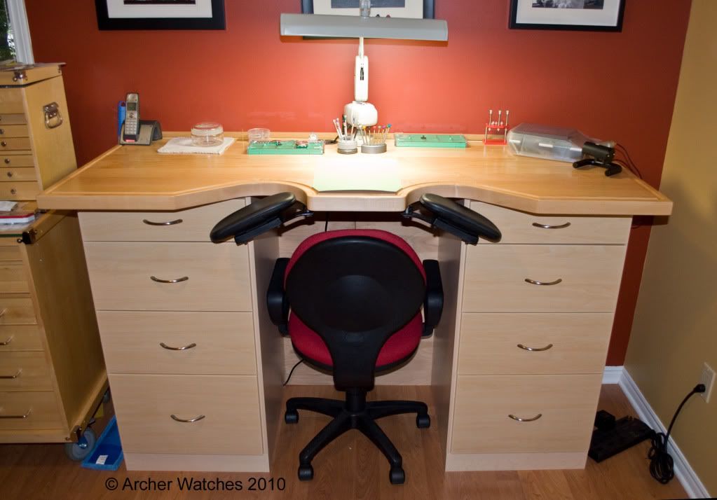 watchmakers bench plans